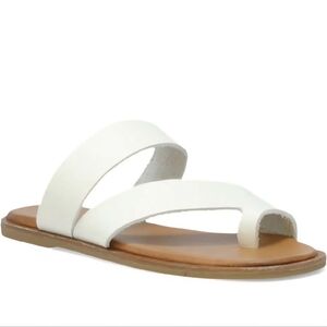 Inuovo Ostin Women's White Sandal Slide